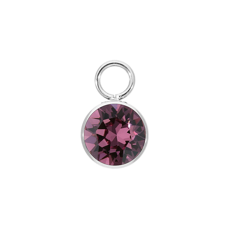 Bottone Charm 10 mm - Silver