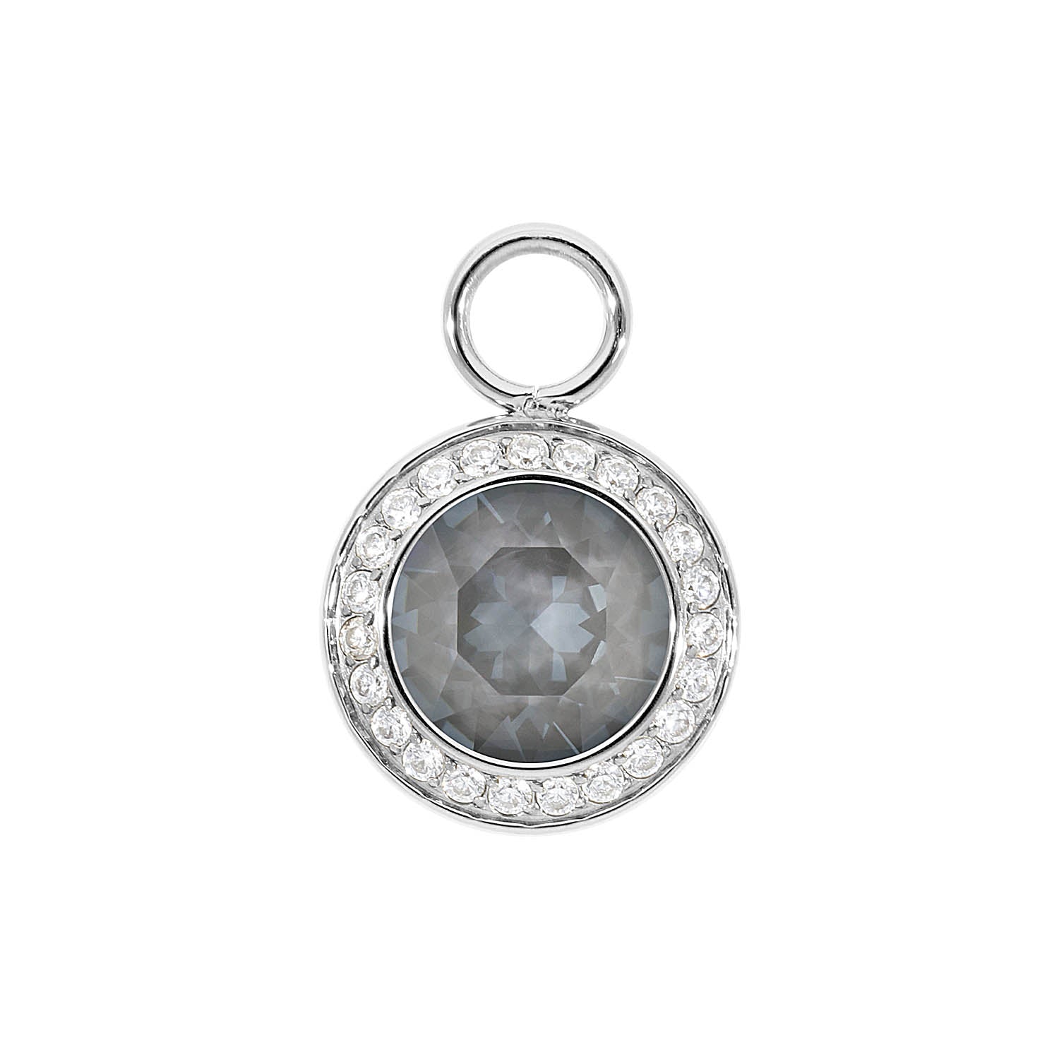 Tondo Deluxe Charm 13 mm - Silber