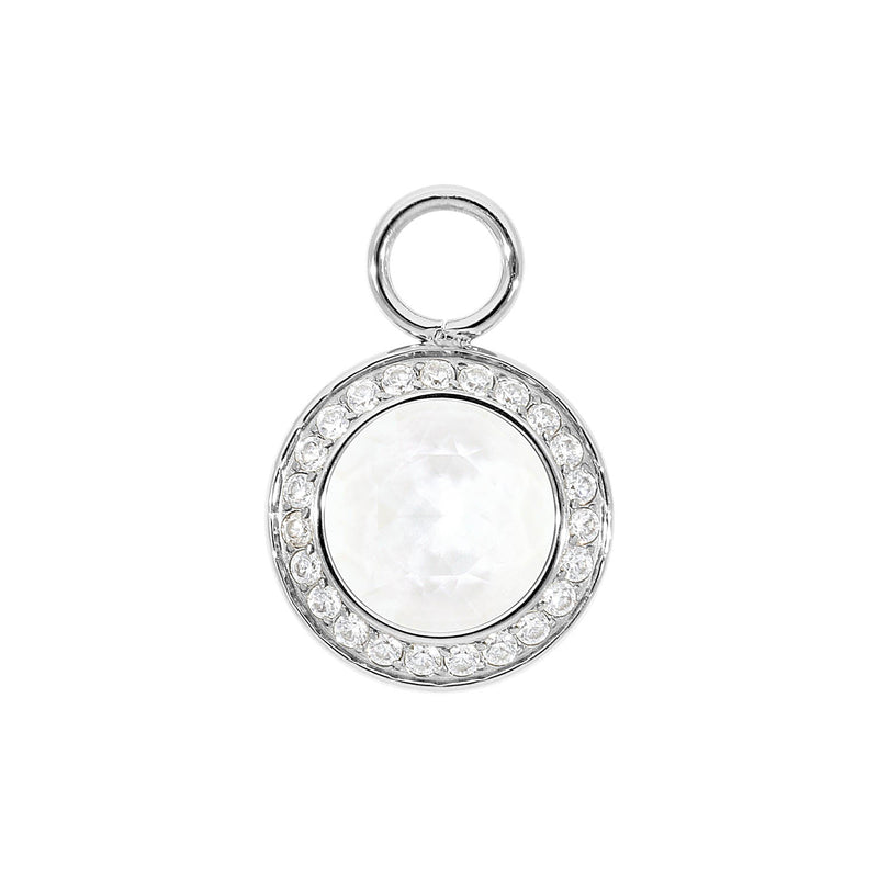 Tondo Deluxe Charm 13 mm - Silber