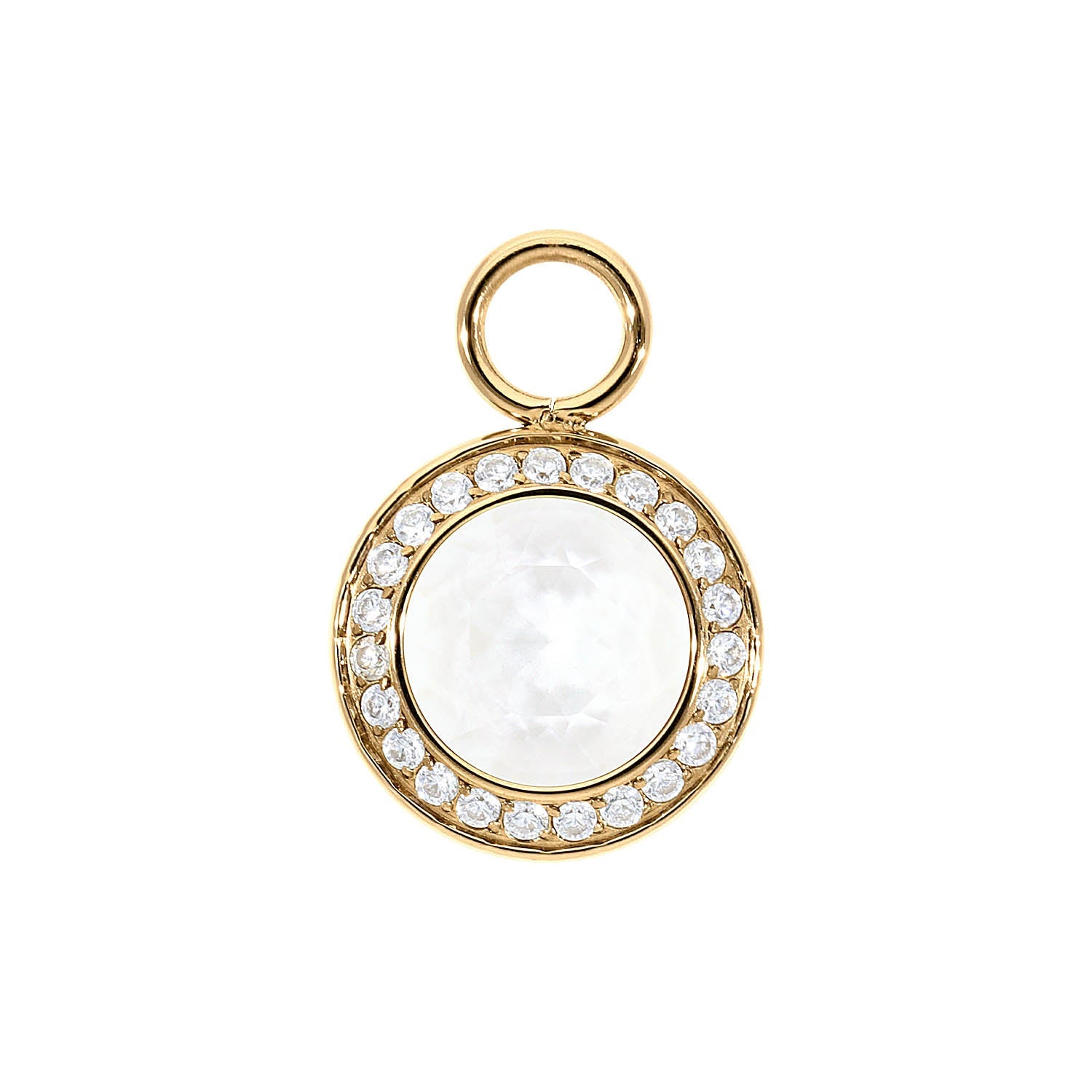 Tondo Deluxe Charm 13 mm - Gold