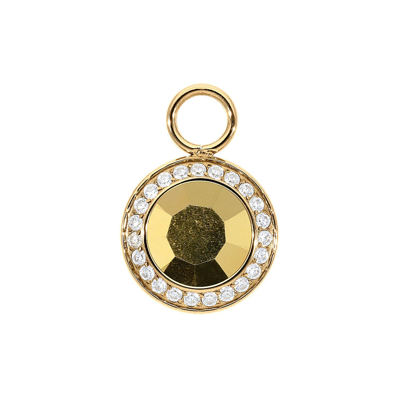 Tondo Deluxe Charm 13 mm - Gold