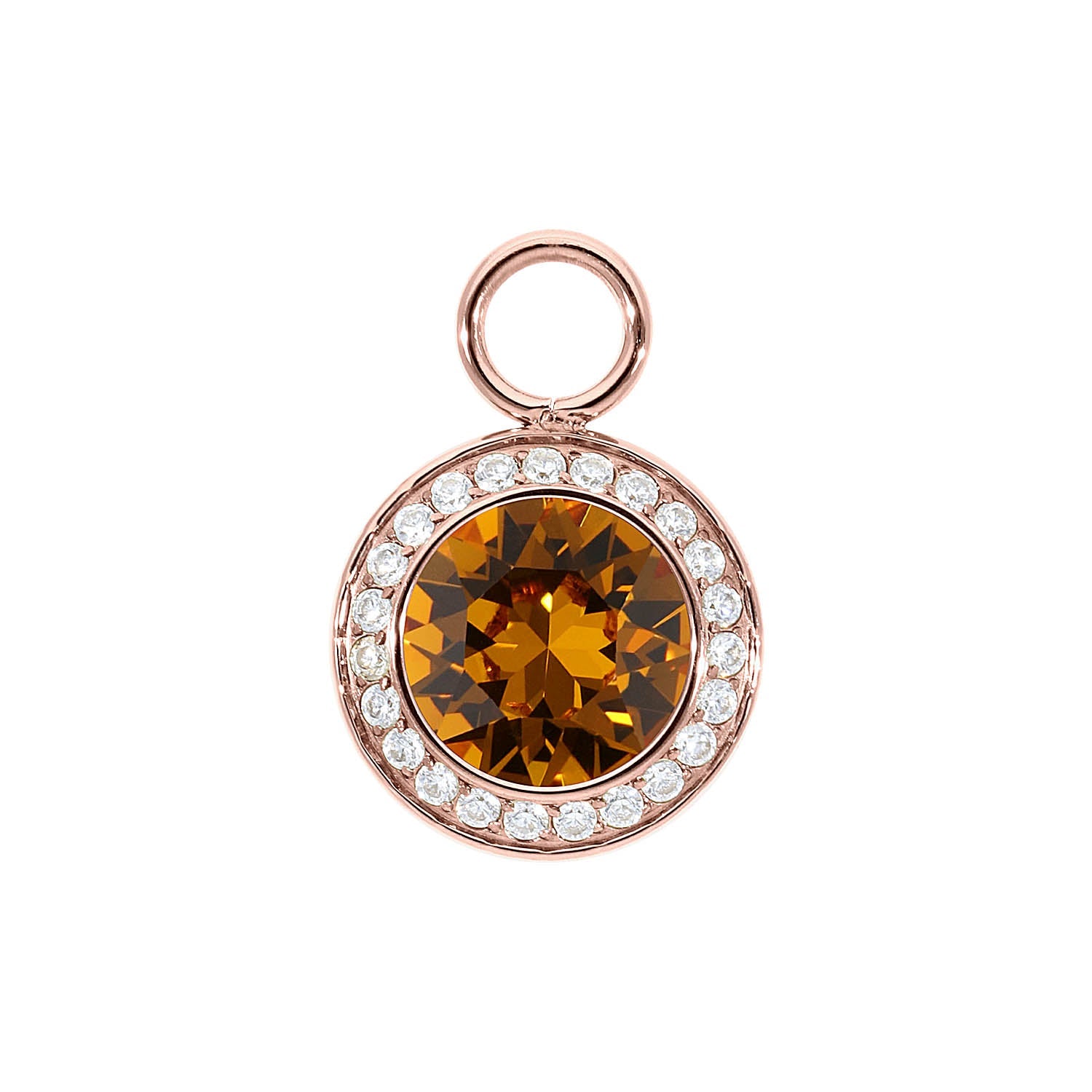 Tondo Deluxe Charm 13 mm - Roségold