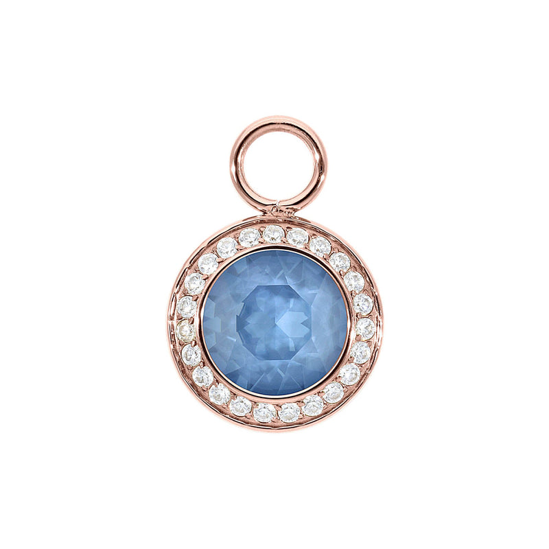 Tondo Deluxe Charm 13 mm - Roségold