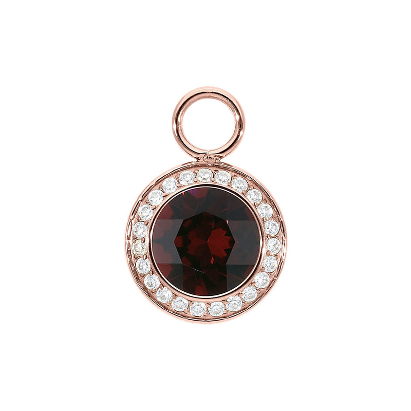 Tondo Deluxe Charm 13 mm - Roségold