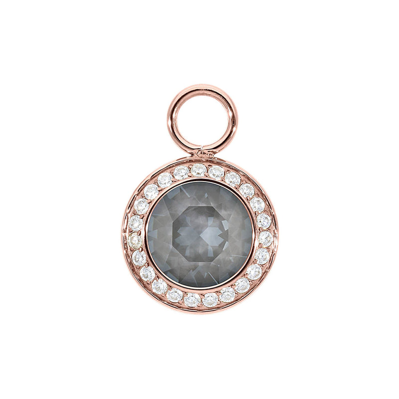 Tondo Deluxe Charm 13mm - Rose Gold