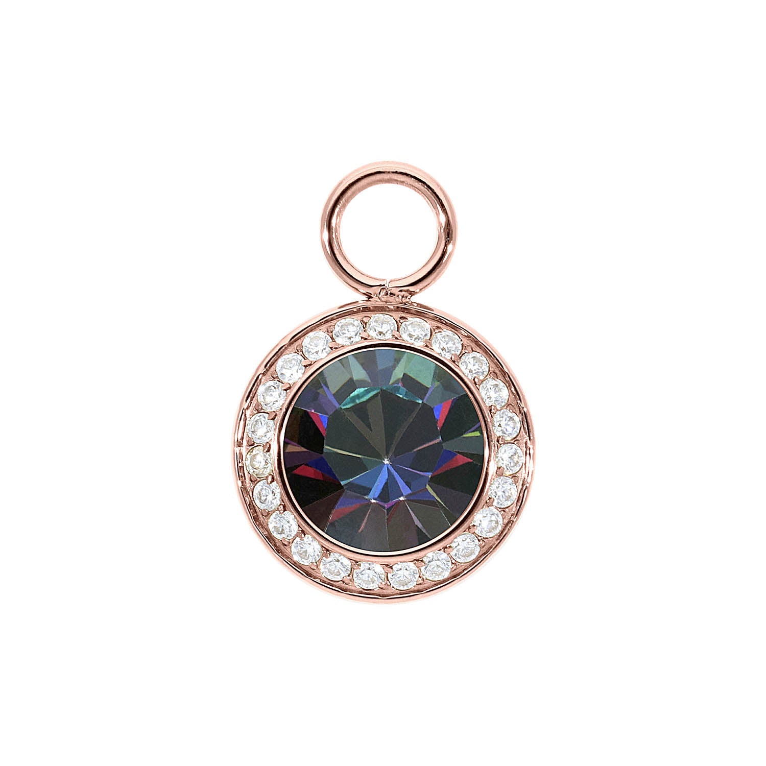 Tondo Deluxe Charm 13mm - Rose Gold