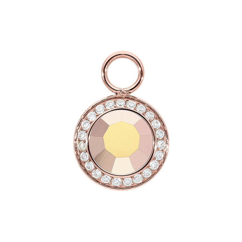 Tondo Deluxe Charm 13 mm - Roségold