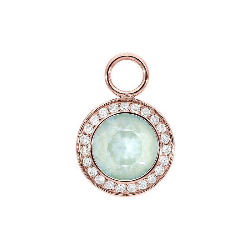 Tondo Deluxe Charm 13 mm - Roségold