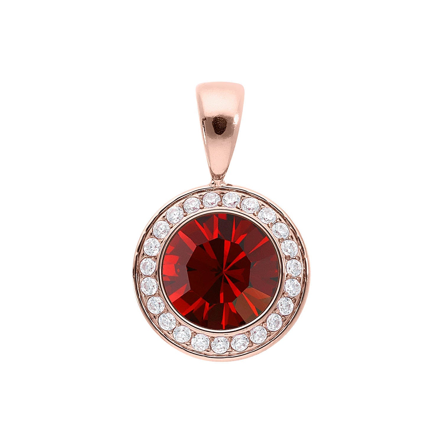 Tondo Deluxe pendant 13 mm - Rose Gold