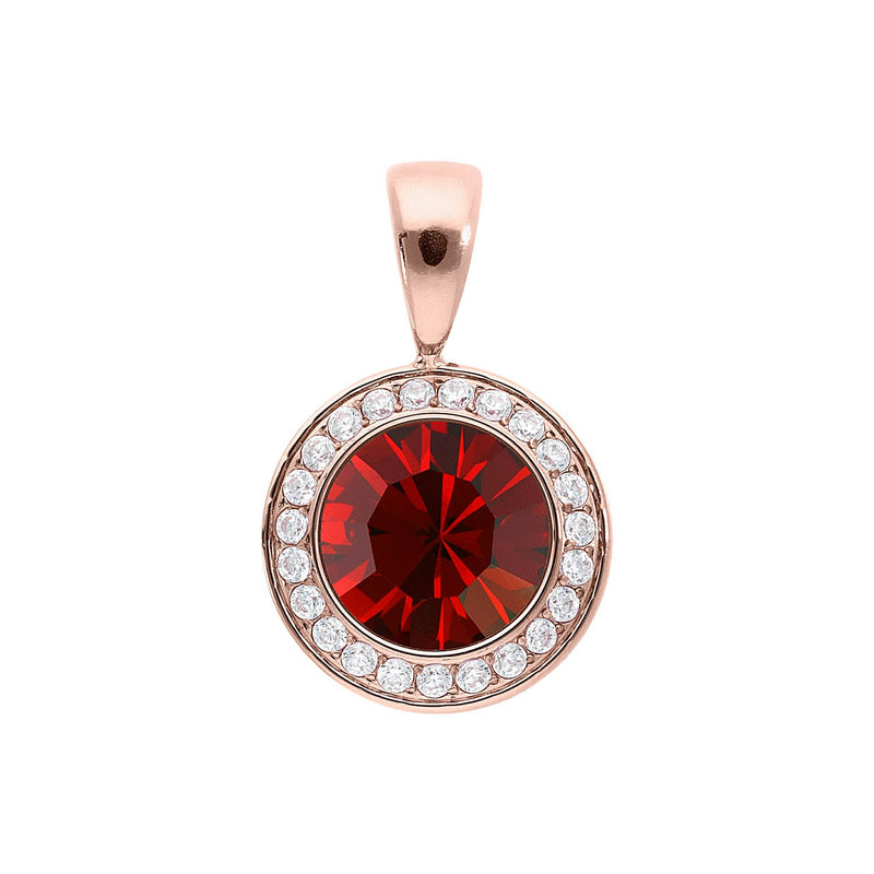 Tondo Deluxe pendant 13 mm - Rose Gold