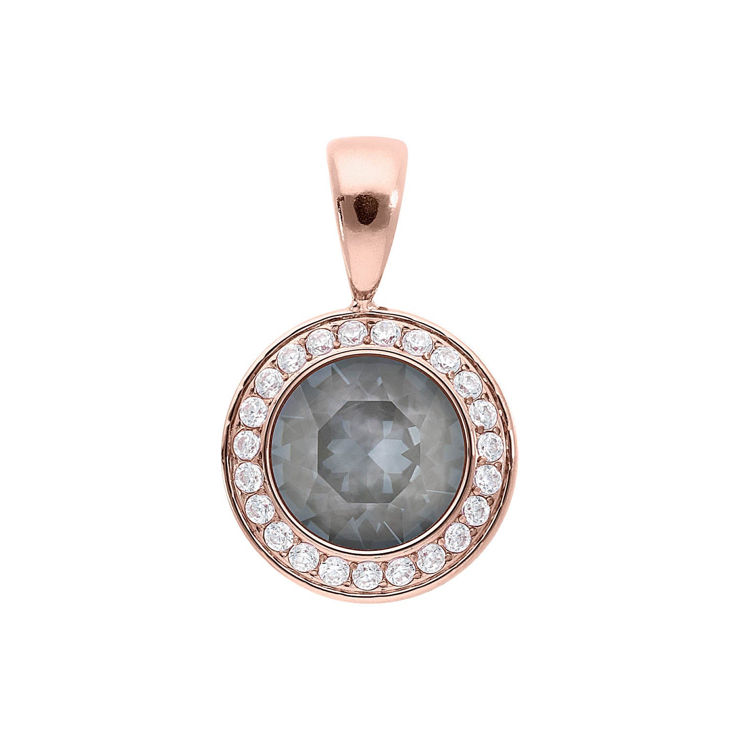 Tondo Deluxe pendant 13 mm - Rose Gold