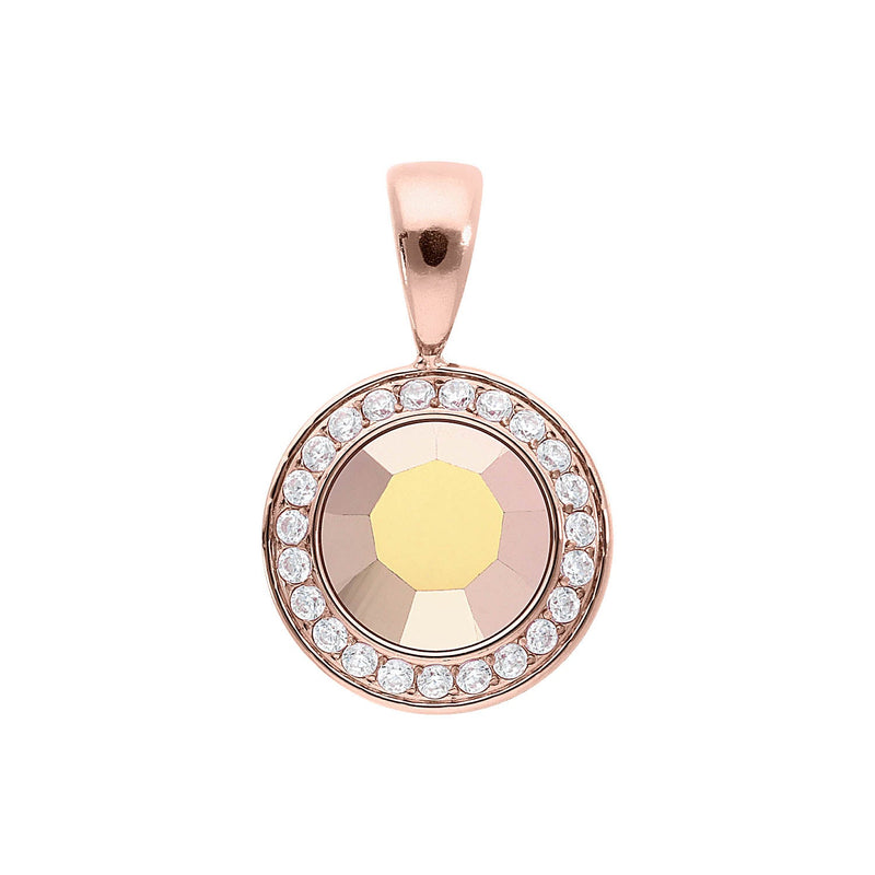 Tondo Deluxe pendant 13 mm - Rose Gold