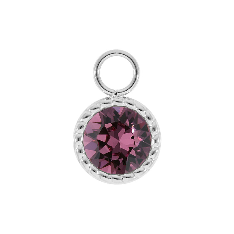 Bocconi Charm 11 mm - Silver