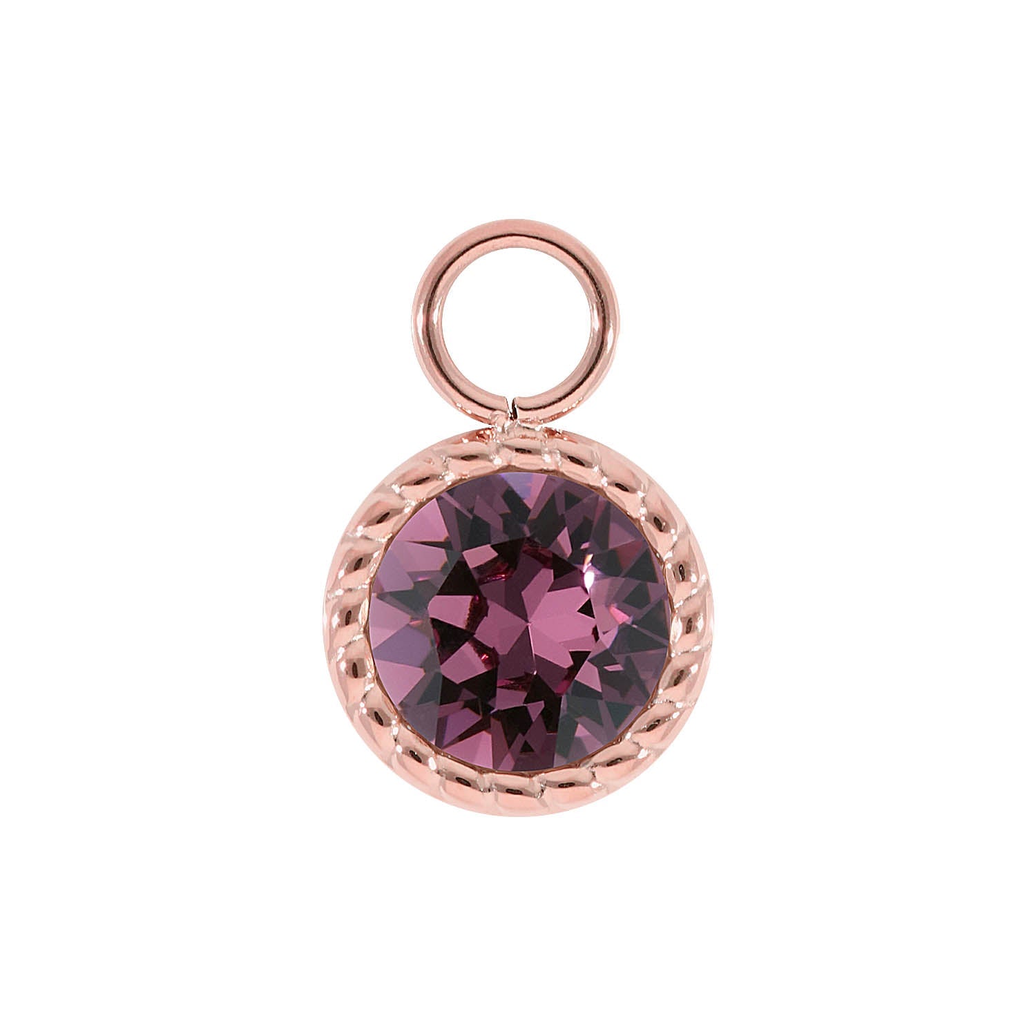 Bocconi Charm 11 mm - Roségold