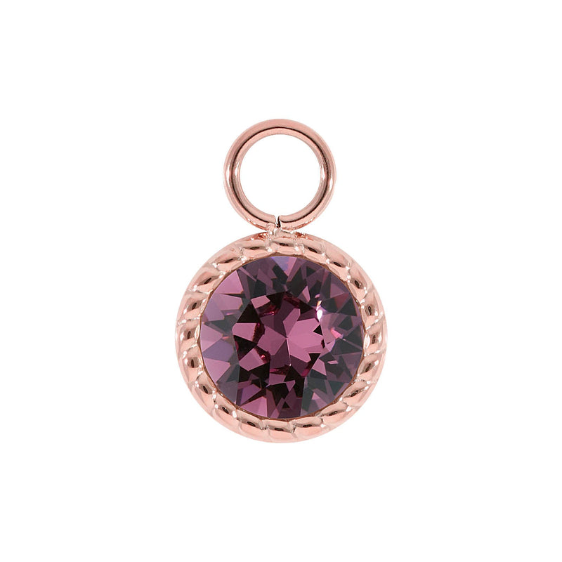 Bocconi Charm 11 mm - Roségold