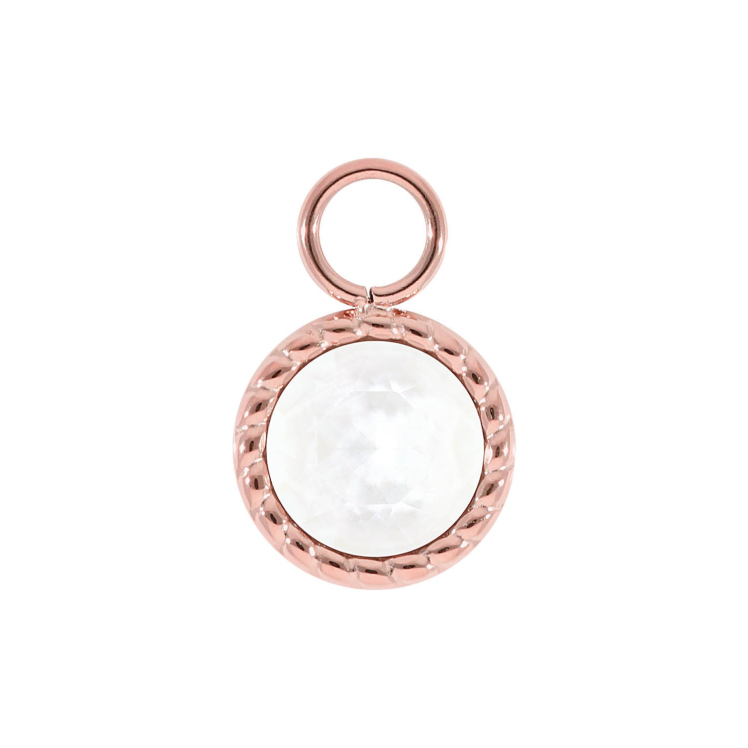 Bocconi Charm 11 mm - Roségold