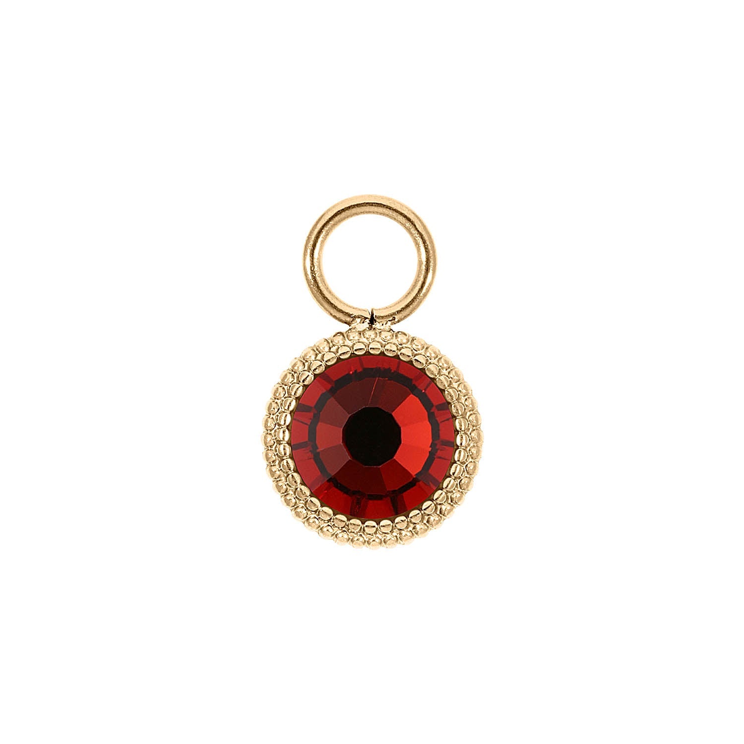 Fabero Flat Charm 10 mm - Gold