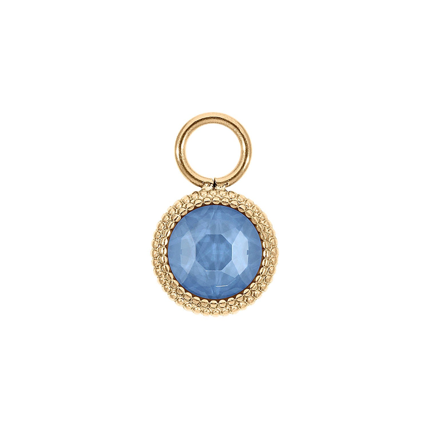 Fabero Flat Charm 10 mm - Gold