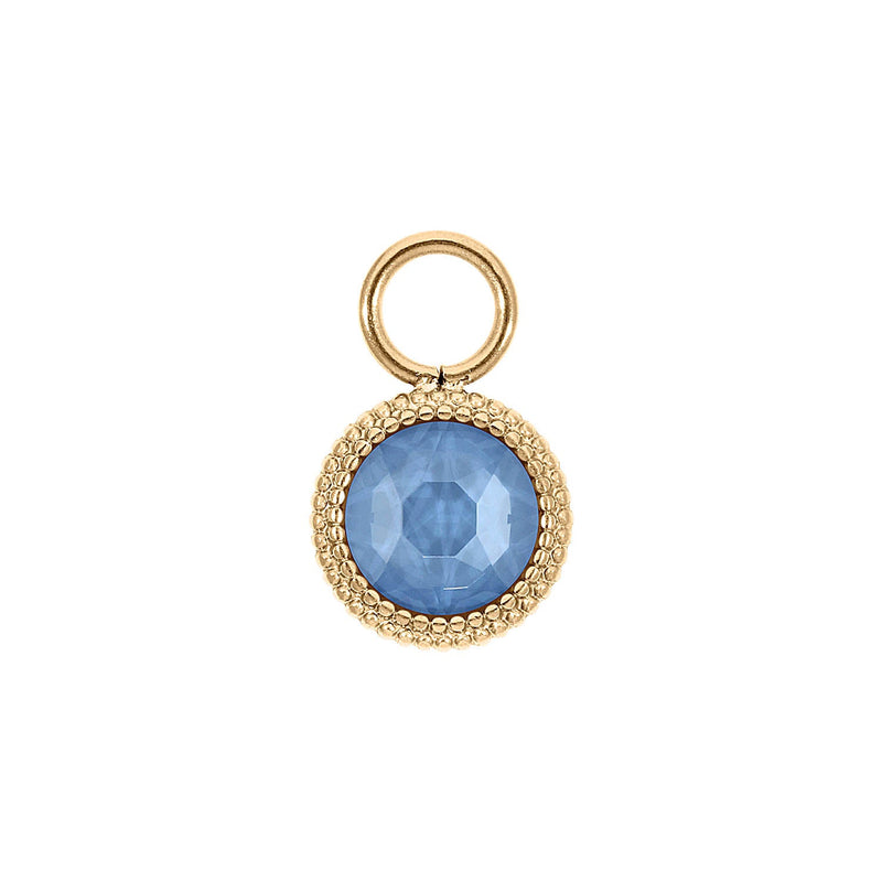 Fabero Flat Charm 10 mm - Gold