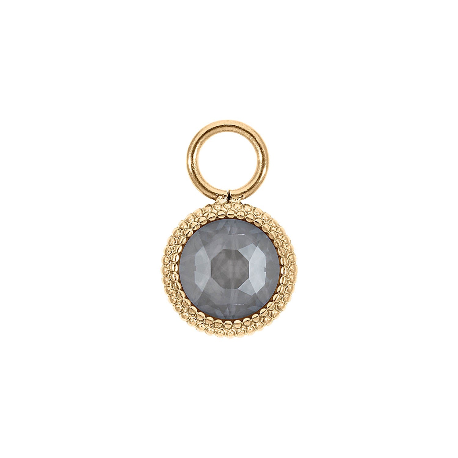 Fabero Flat Charm 10 mm - Gold