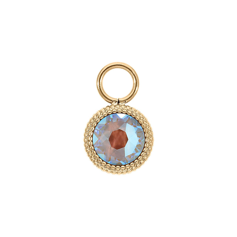 Fabero Flat Charm 10 mm - Gold