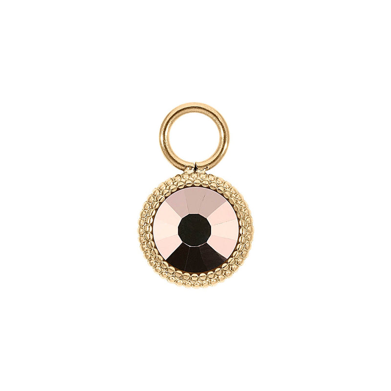 Fabero Flat Charm 10 mm - Gold