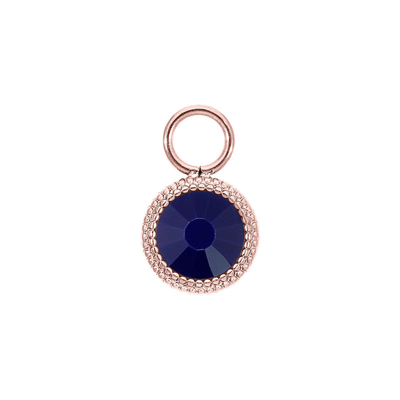 Fabero Flat Charm 10 mm - Roségold