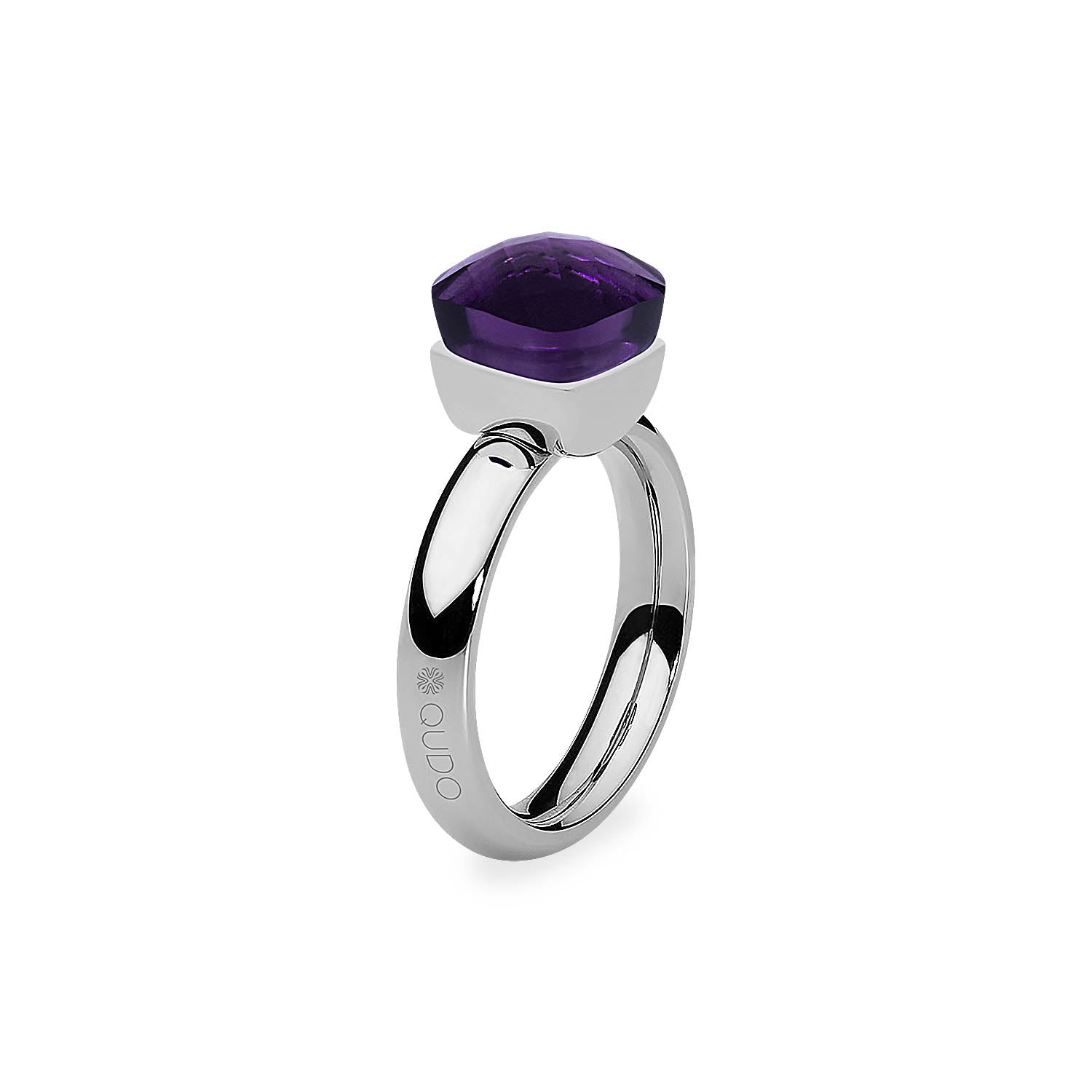 Firenze Ring - Shades of Red & Purple - Silber