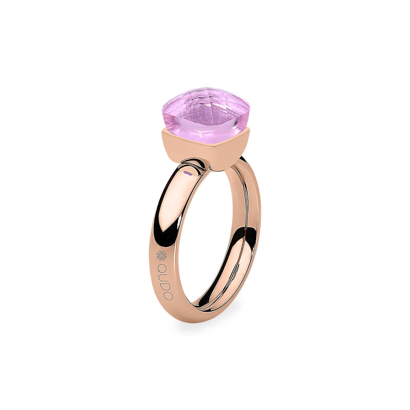 Firenze Ring - Shades of Rose & Grey - Roségold