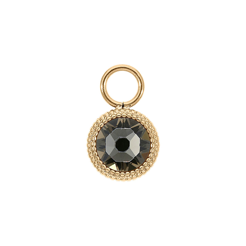 Fabero Flat Charm 10 mm - Gold