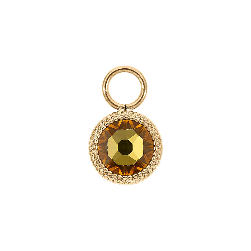 Fabero Flat Charm 10 mm - Gold