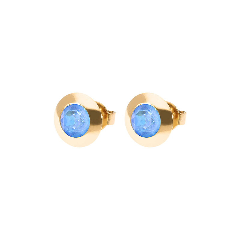 Tondo Ear Studs 9 mm - Gold