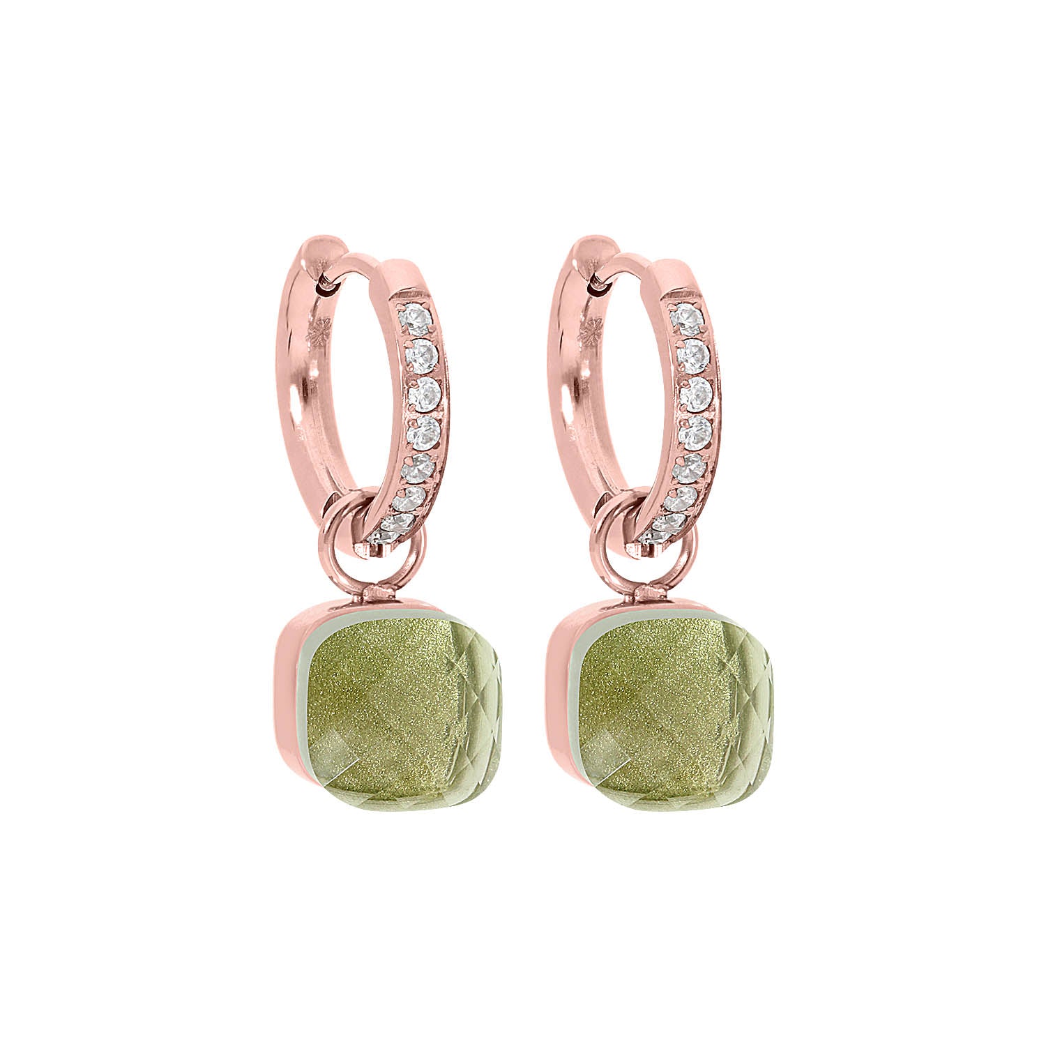 Firenze Deluxe Hoop Earring - Rose Gold