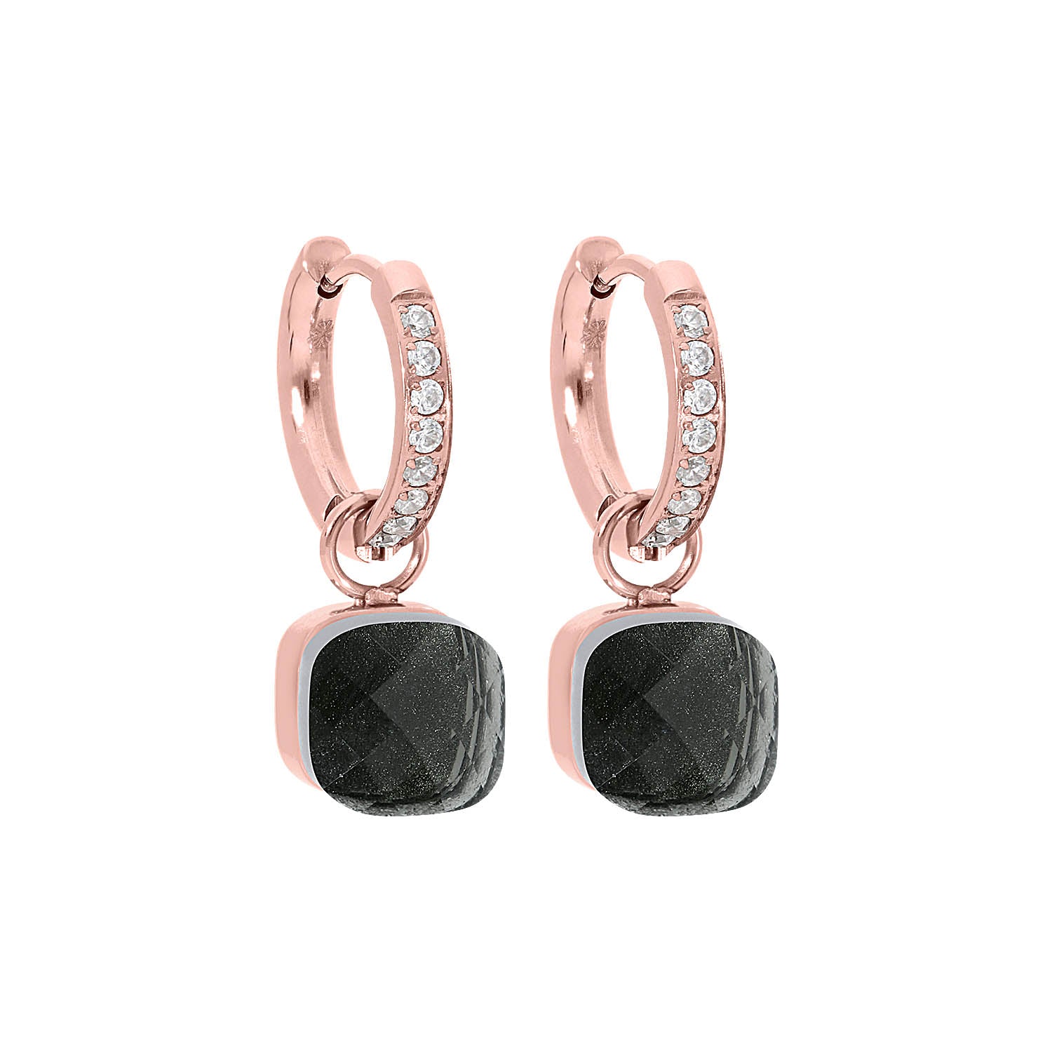 Firenze Deluxe Hoop Earring - Rose Gold