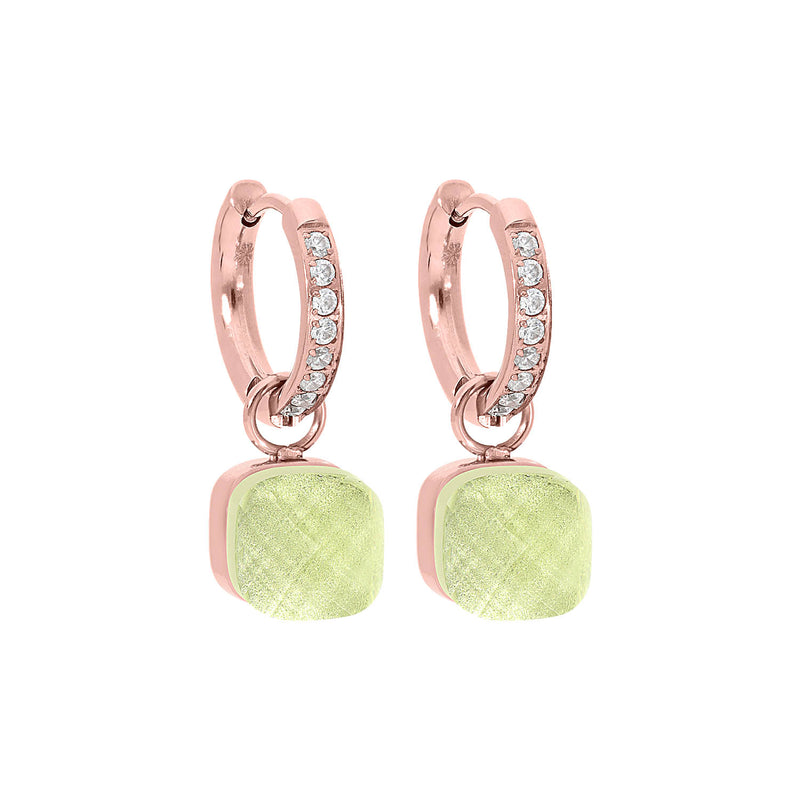 Firenze Deluxe Hoop Earring - Rose Gold