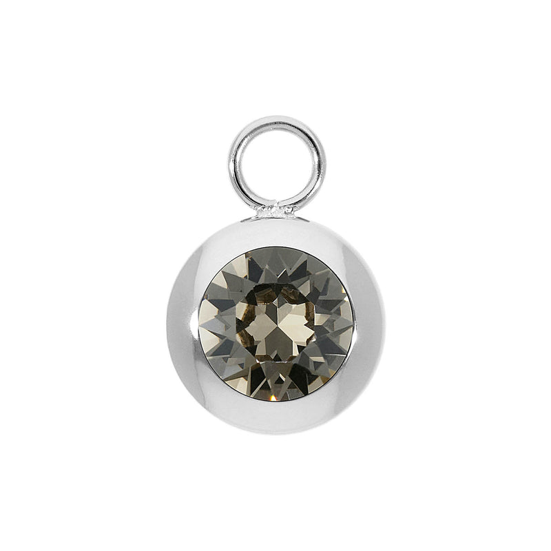 Tondo Charm 13 mm - Silber