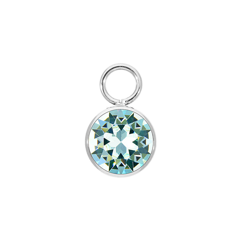 Bottone Charm 10 mm - Silver