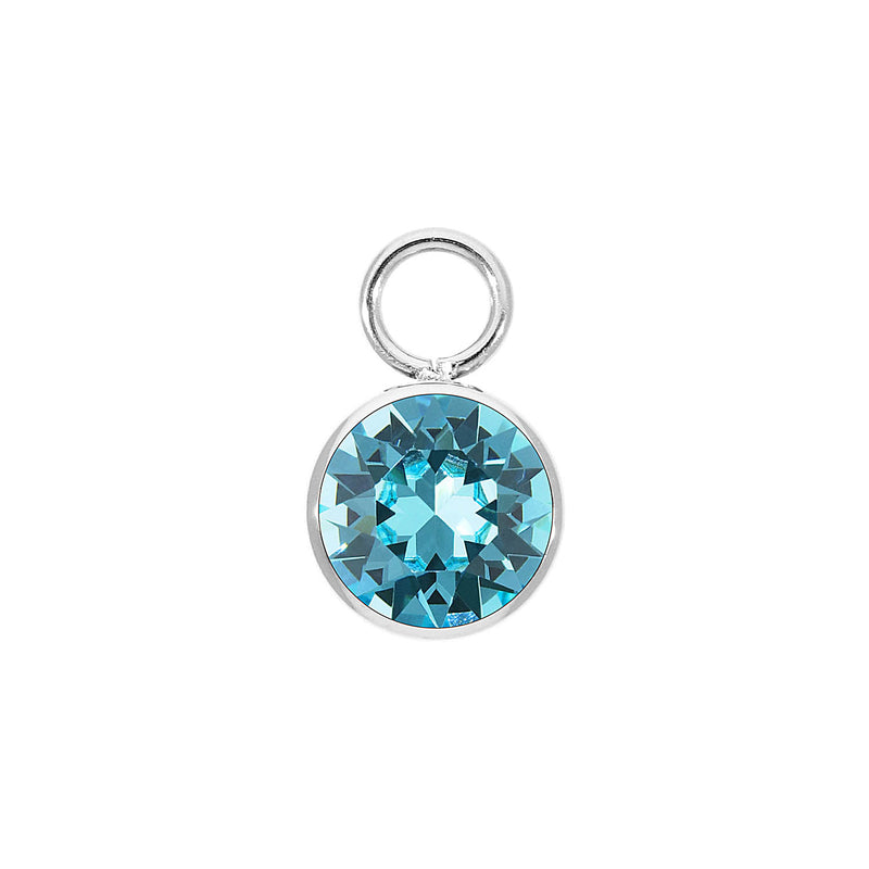 Bottone Charm 10 mm - Silver