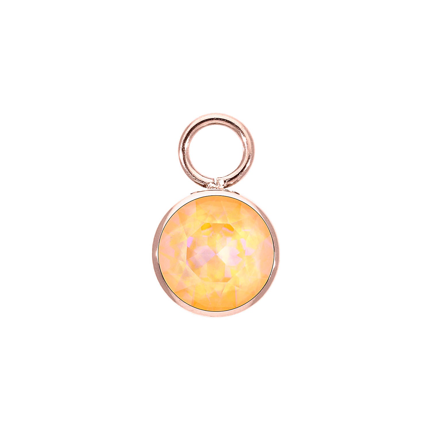 Bottone Charm 10 mm - Rose Gold