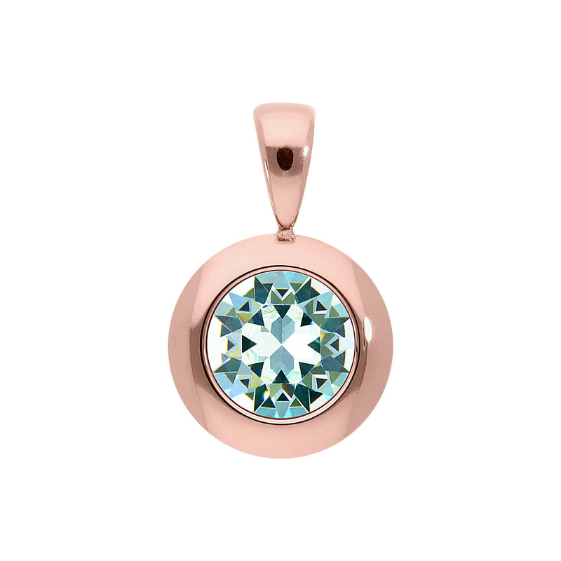 Tondo pendant 13 mm - Rose Gold