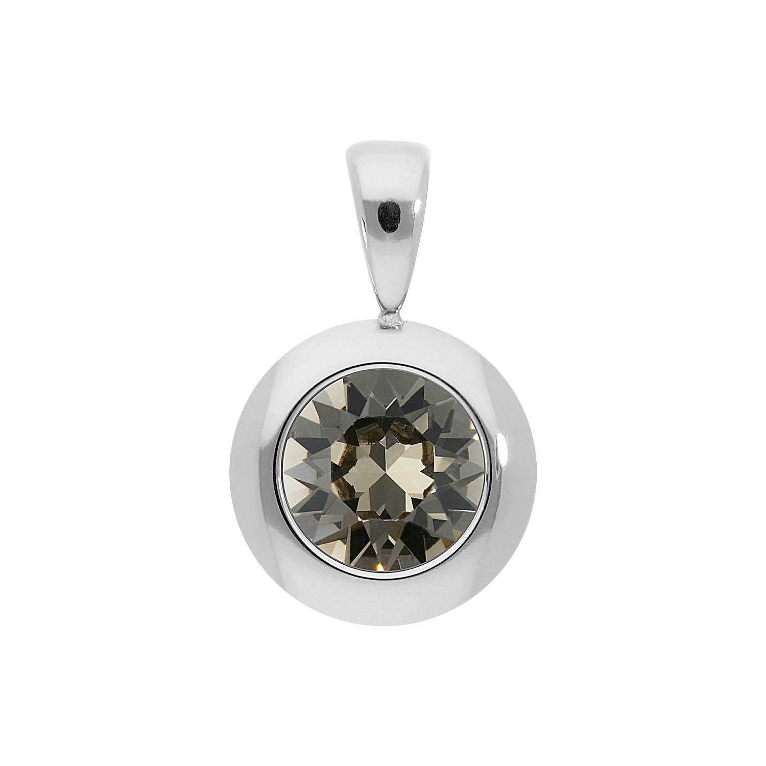 Tondo pendant 13 mm - Silver