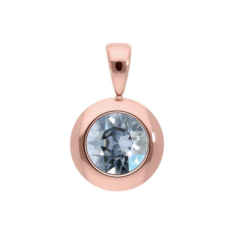 Tondo pendant 13 mm - Rose Gold