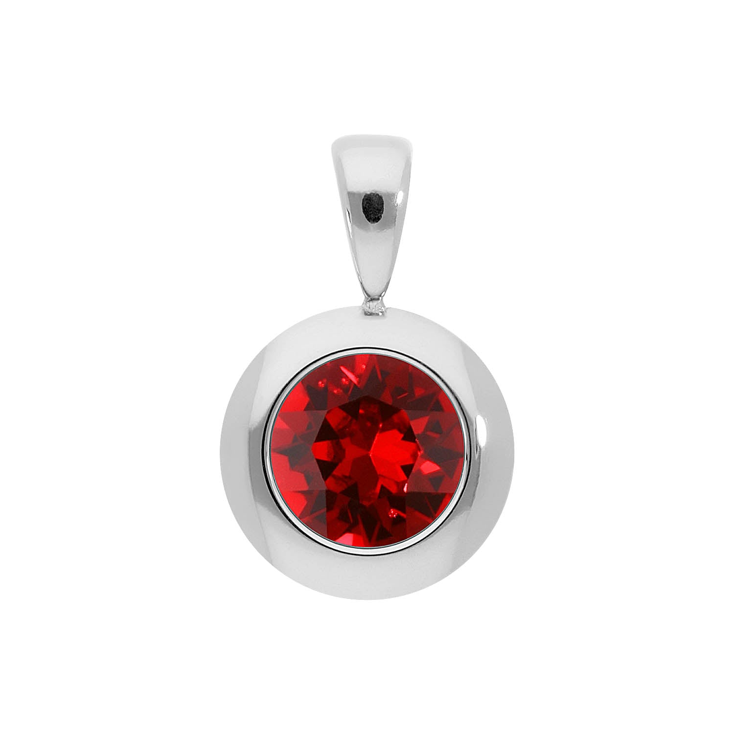 Tondo pendant 13 mm - Silver