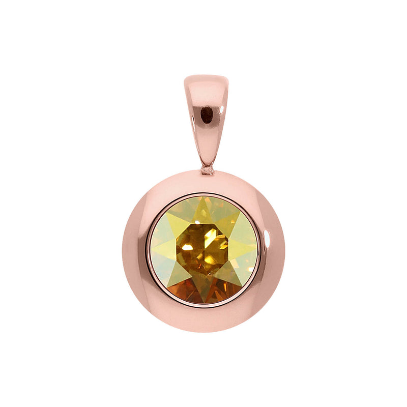 Tondo pendant 13 mm - Rose Gold