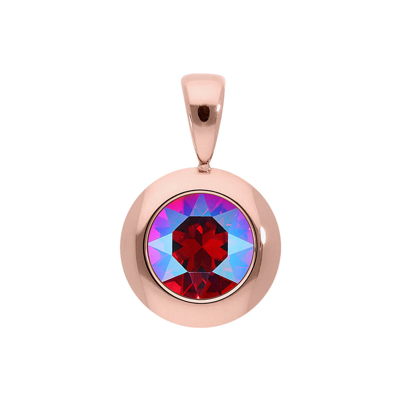 Tondo pendant 13 mm - Rose Gold