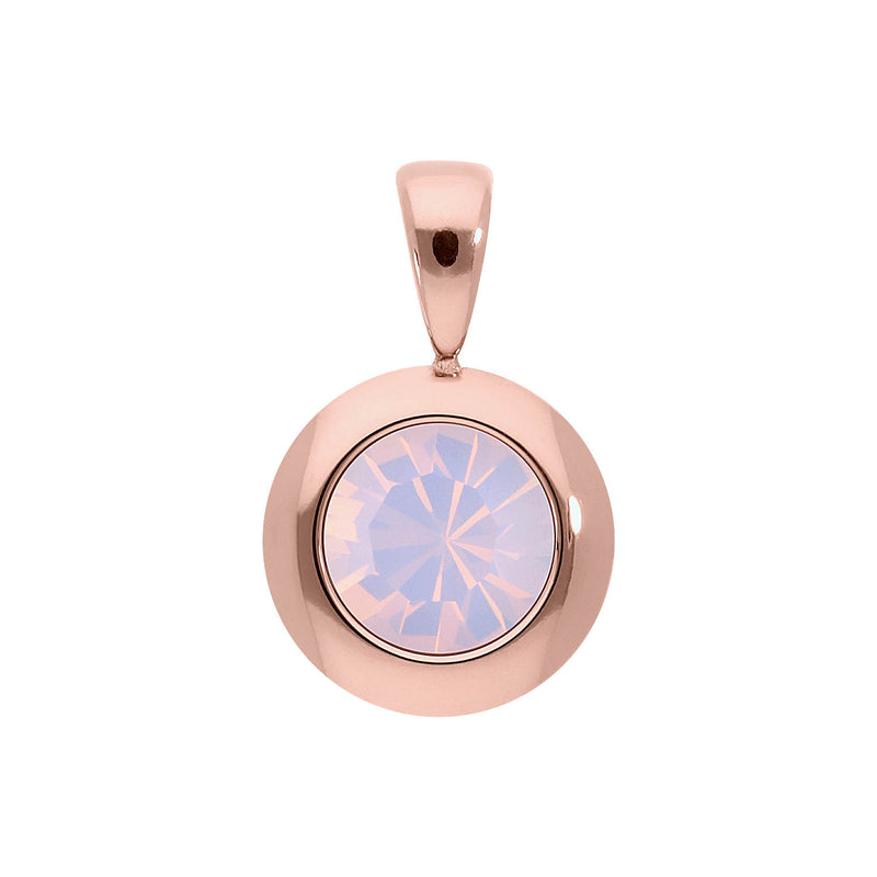 Tondo pendant 13 mm - Rose Gold