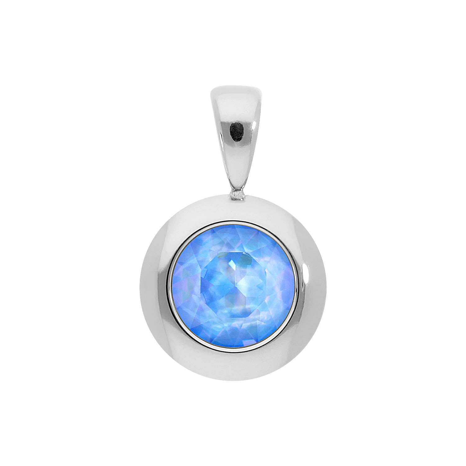 Tondo pendant 13 mm - Silver