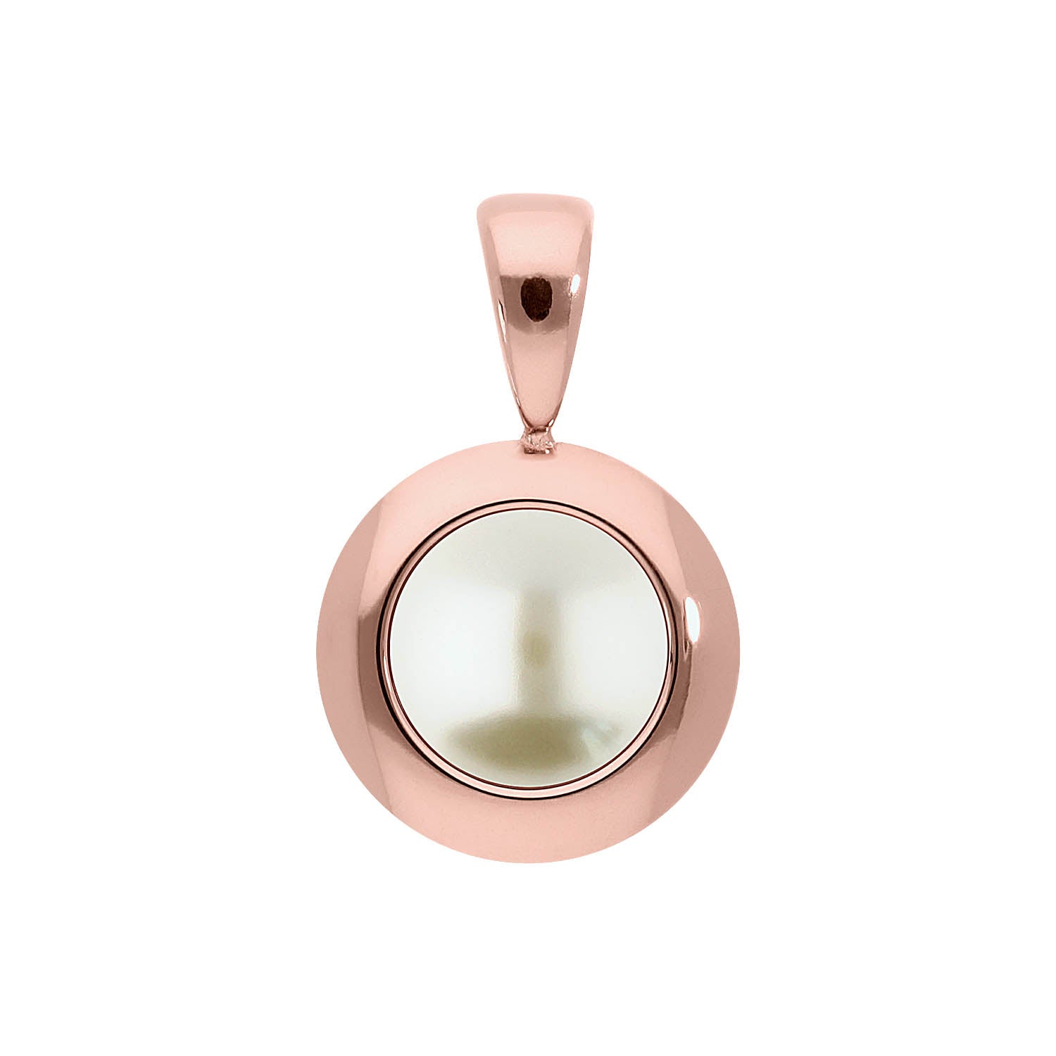 Tondo pendant 13 mm - Rose Gold