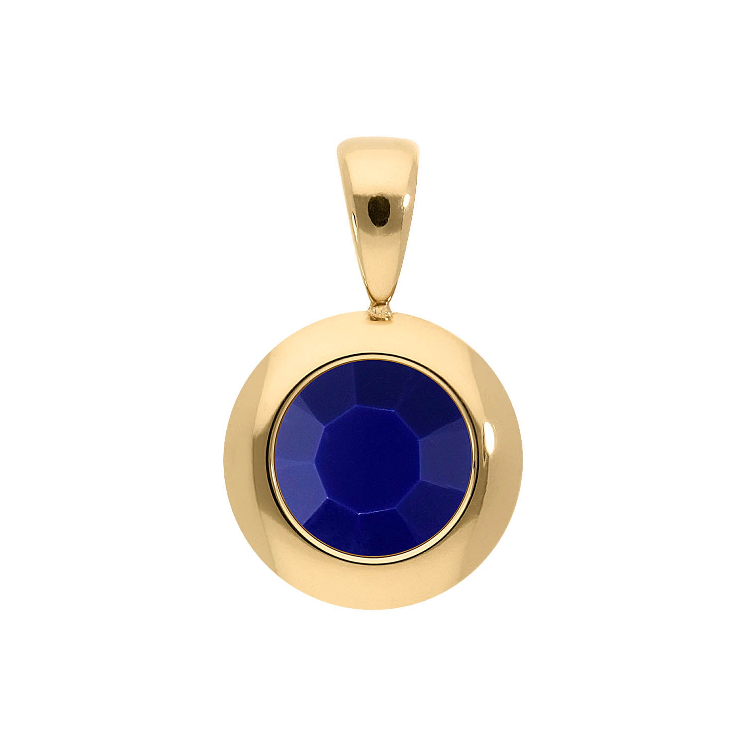 Tondo pendant 13 mm - Gold