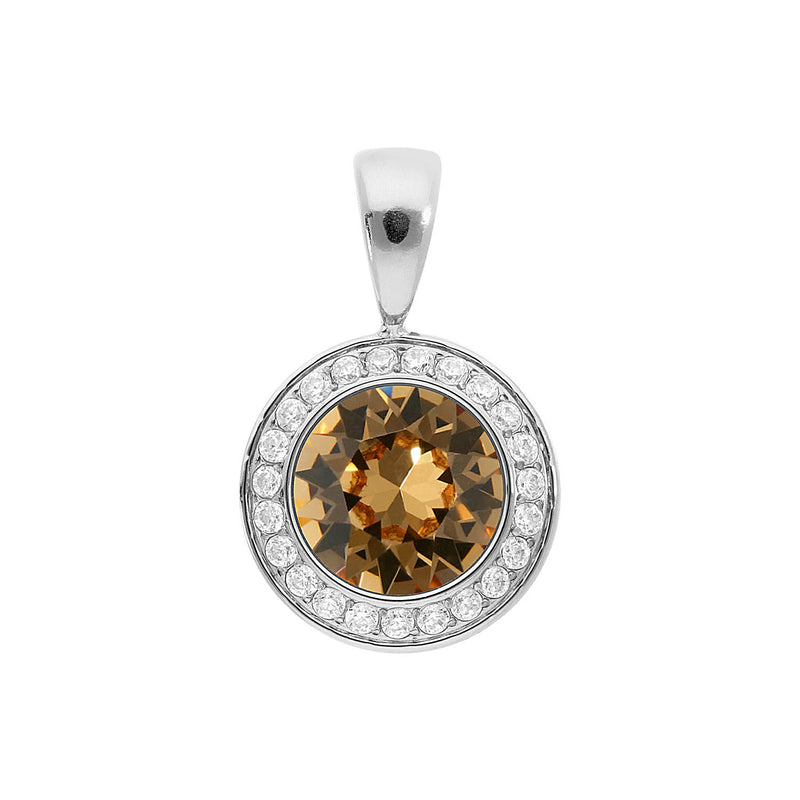 Tondo Deluxe pendant 13 mm - Silver